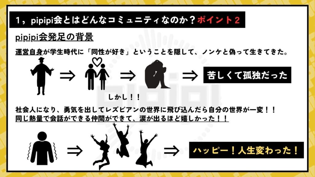 pipipi会とはどんなコミュニティなのか？ポイント２